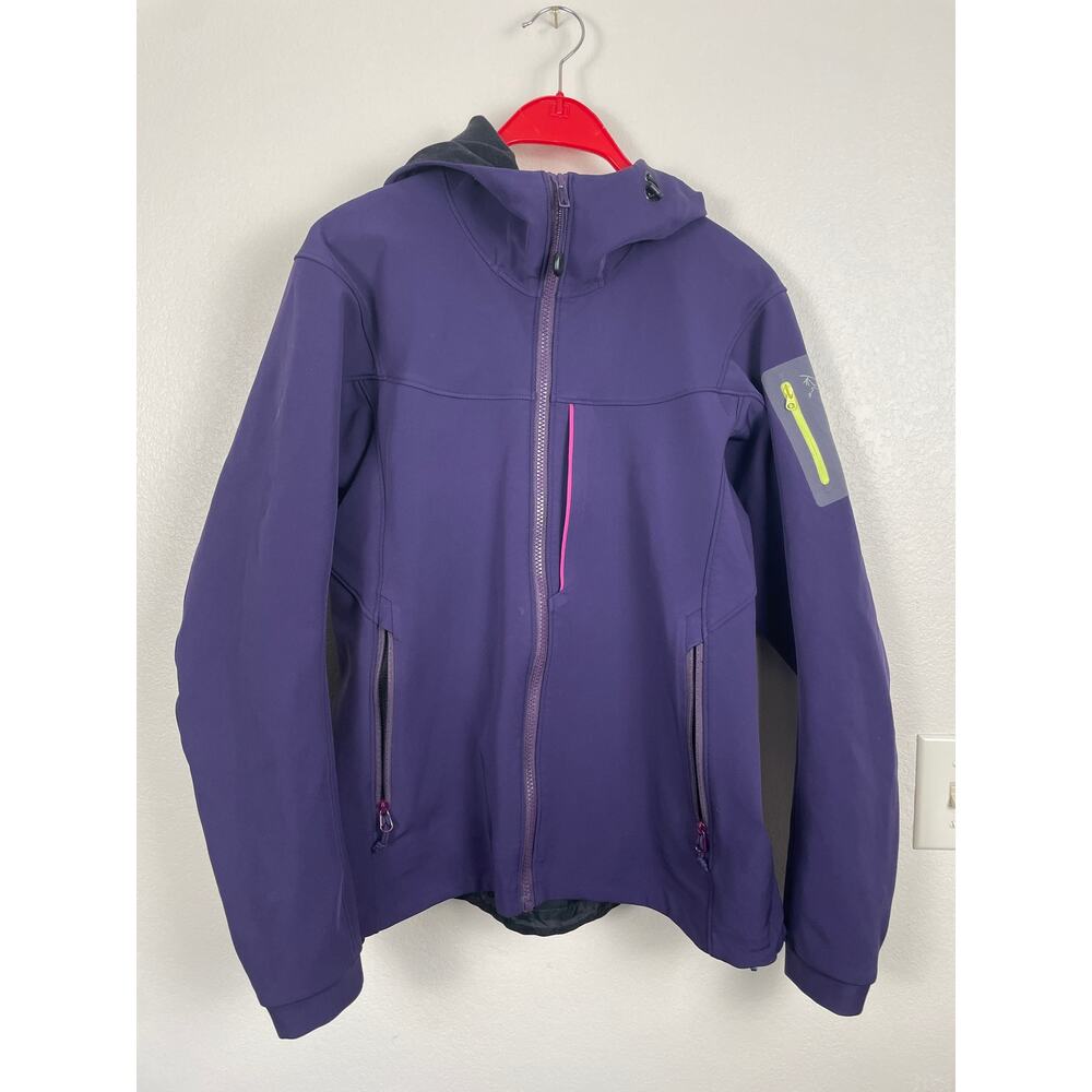 ARC'TERYX Vintage Women's Purple Softshell Jacket Gorpcore Hiking 00s sz M 8-10 - Picture 11 of 11